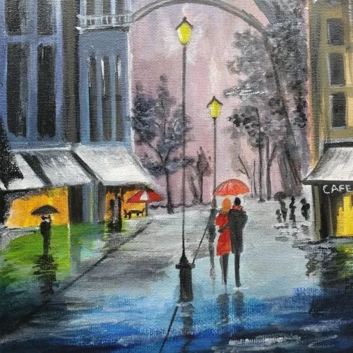 Rain Lit Paris - Sowmya Ramesh