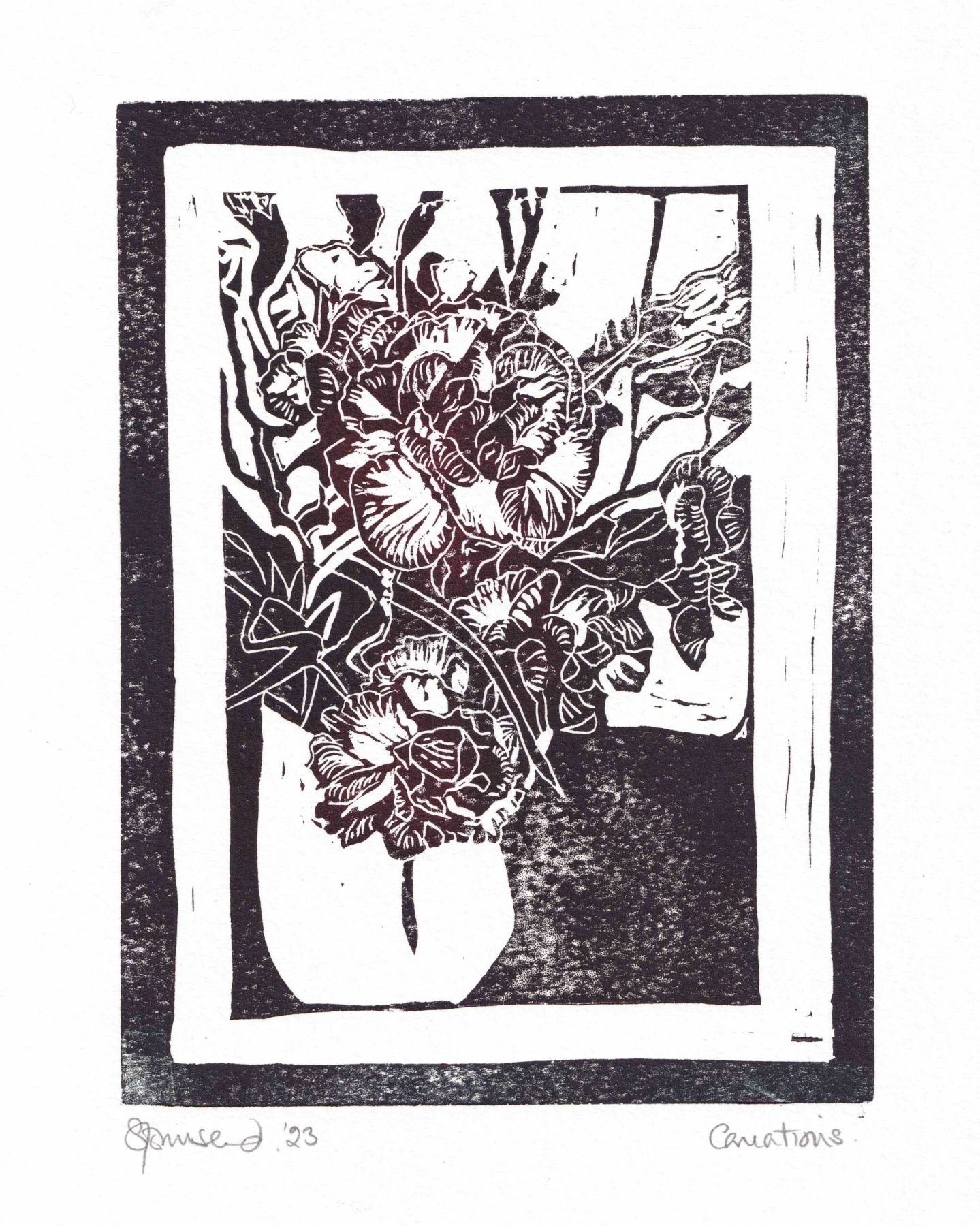 Sue Townsend | Brown Carnations