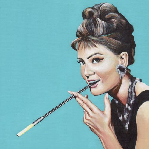 Ollie Foley | Smoking Girl #2 - Holly Golightly, Breakfast at Tiffany's